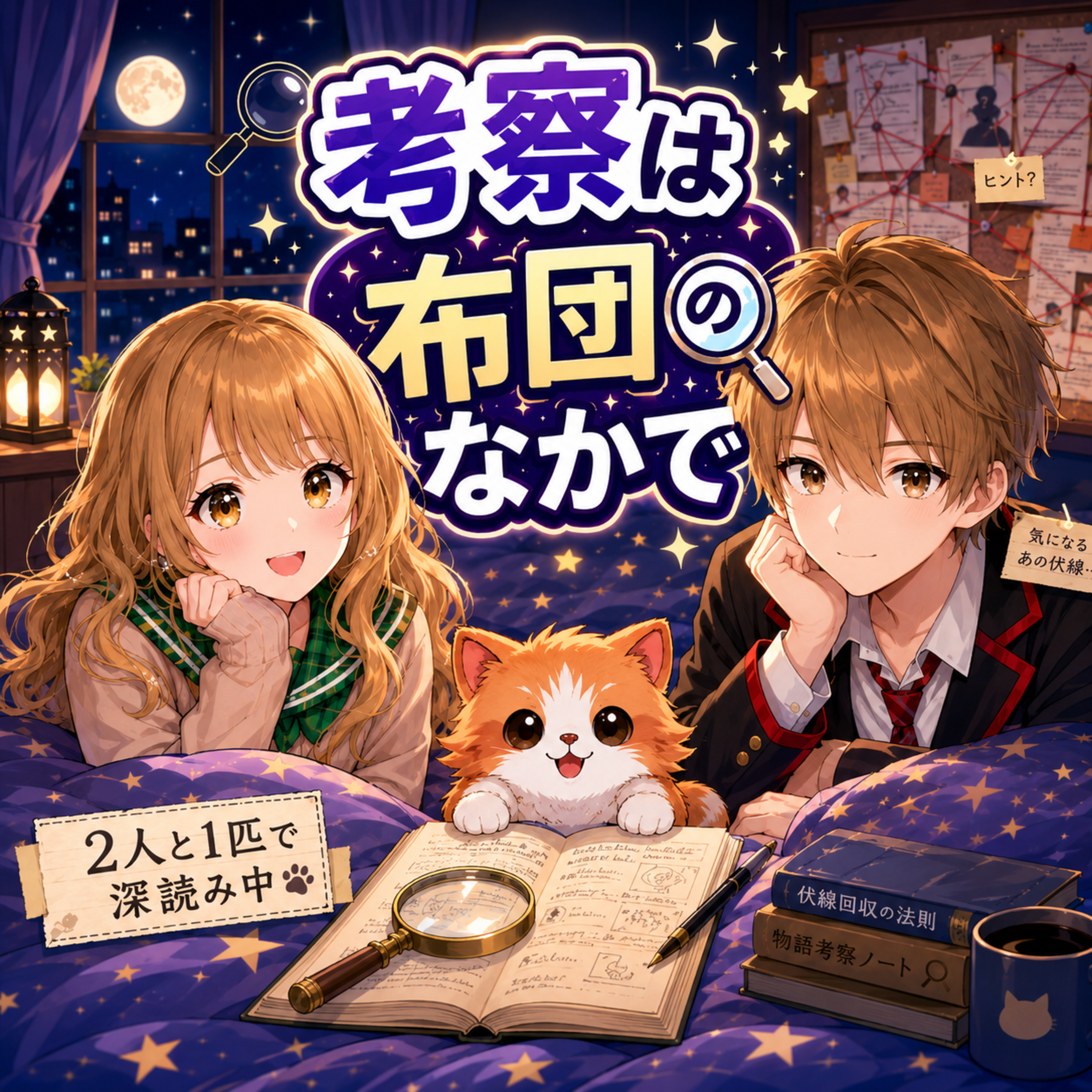 ｢考察は布団のなかで｣ podcast artwork